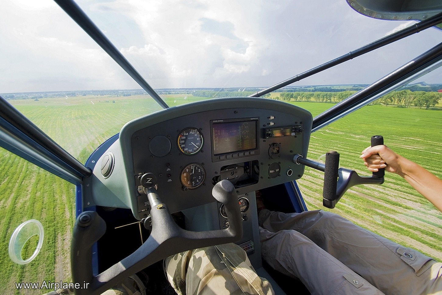 کابین هواپیمای فوق سبک Aeroprakt A 22 Foxbat