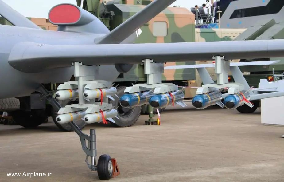 پهپاد CH-5 مسلح به موشک