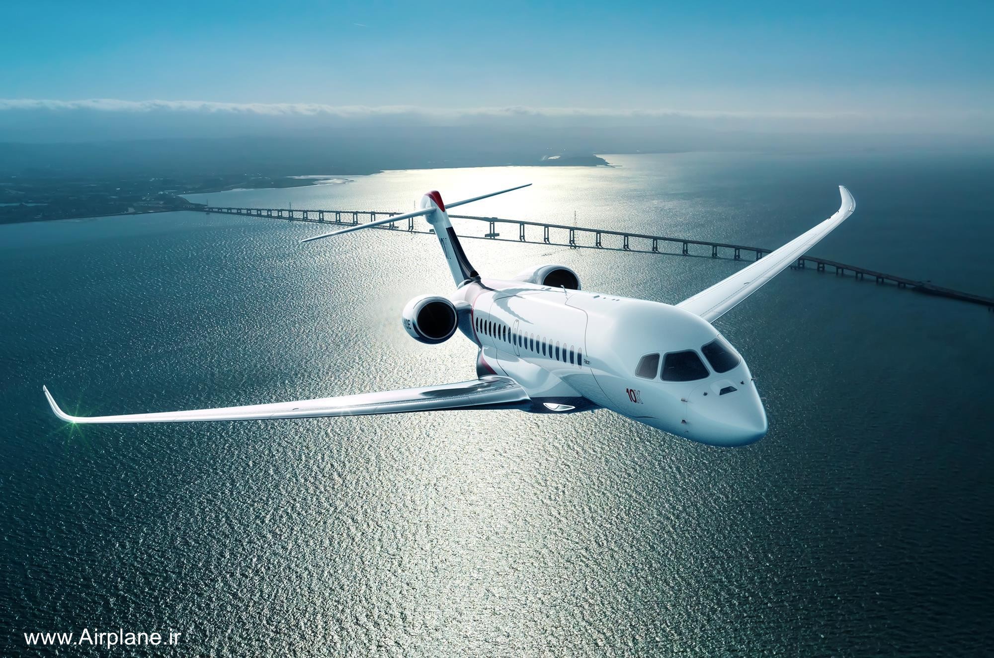 هواپیمای جت شخصی Dassault Falcon 10X