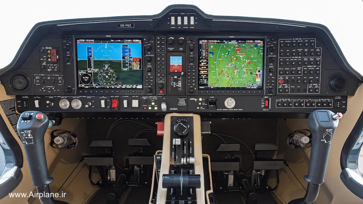 کابین هواپیمای Diamond DA62