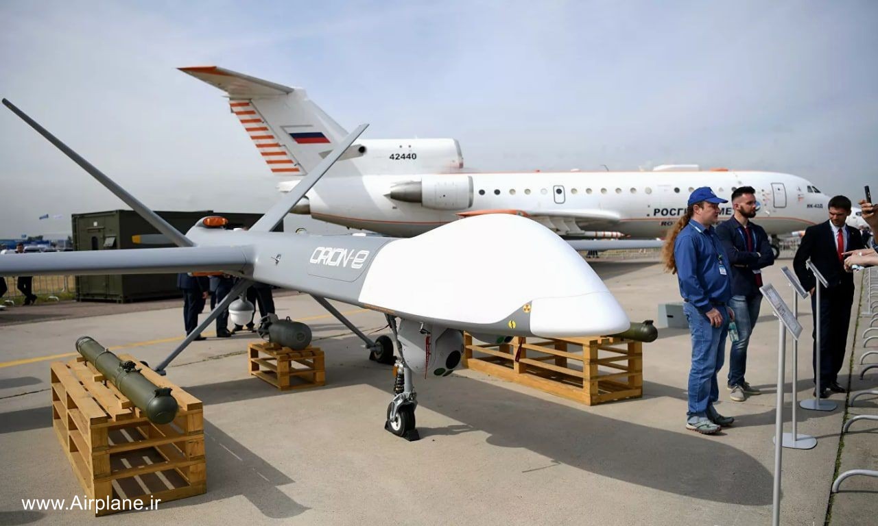 پهپاد اوریون Kronshtadt Orion روسیه و موشک ها