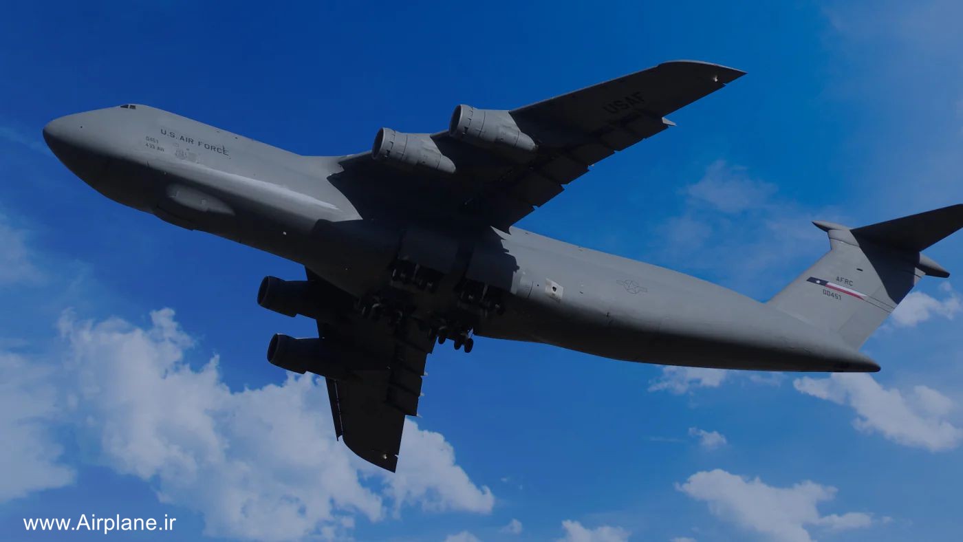 هواپیمای Lockheed C-5 Galaxy  ارتش آمریکا