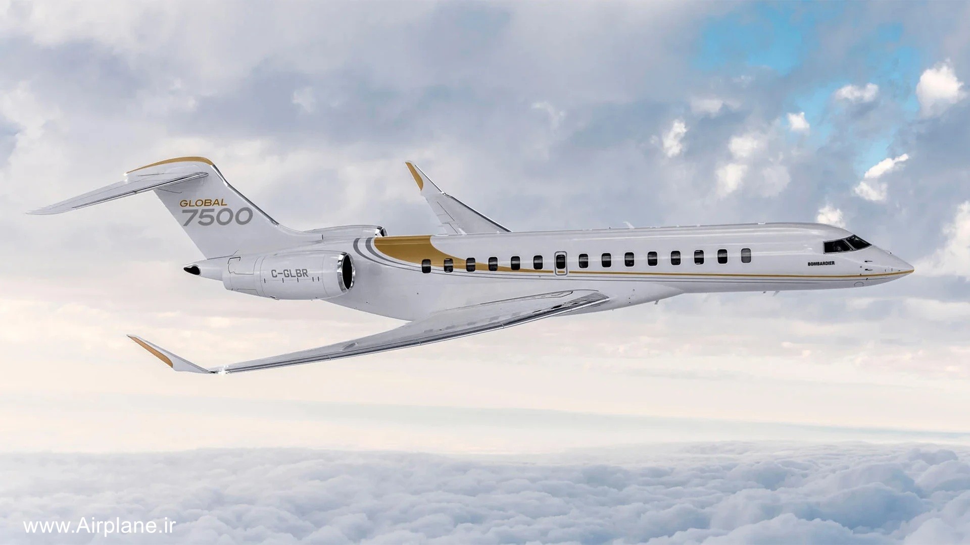 هواپیمای جت شخصی bombardier global 7500