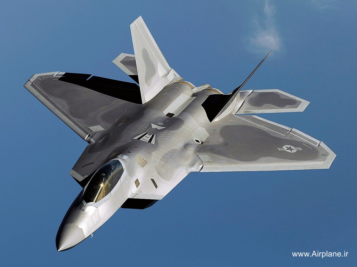 هواپیمای جنگنده F 22 Raptor
