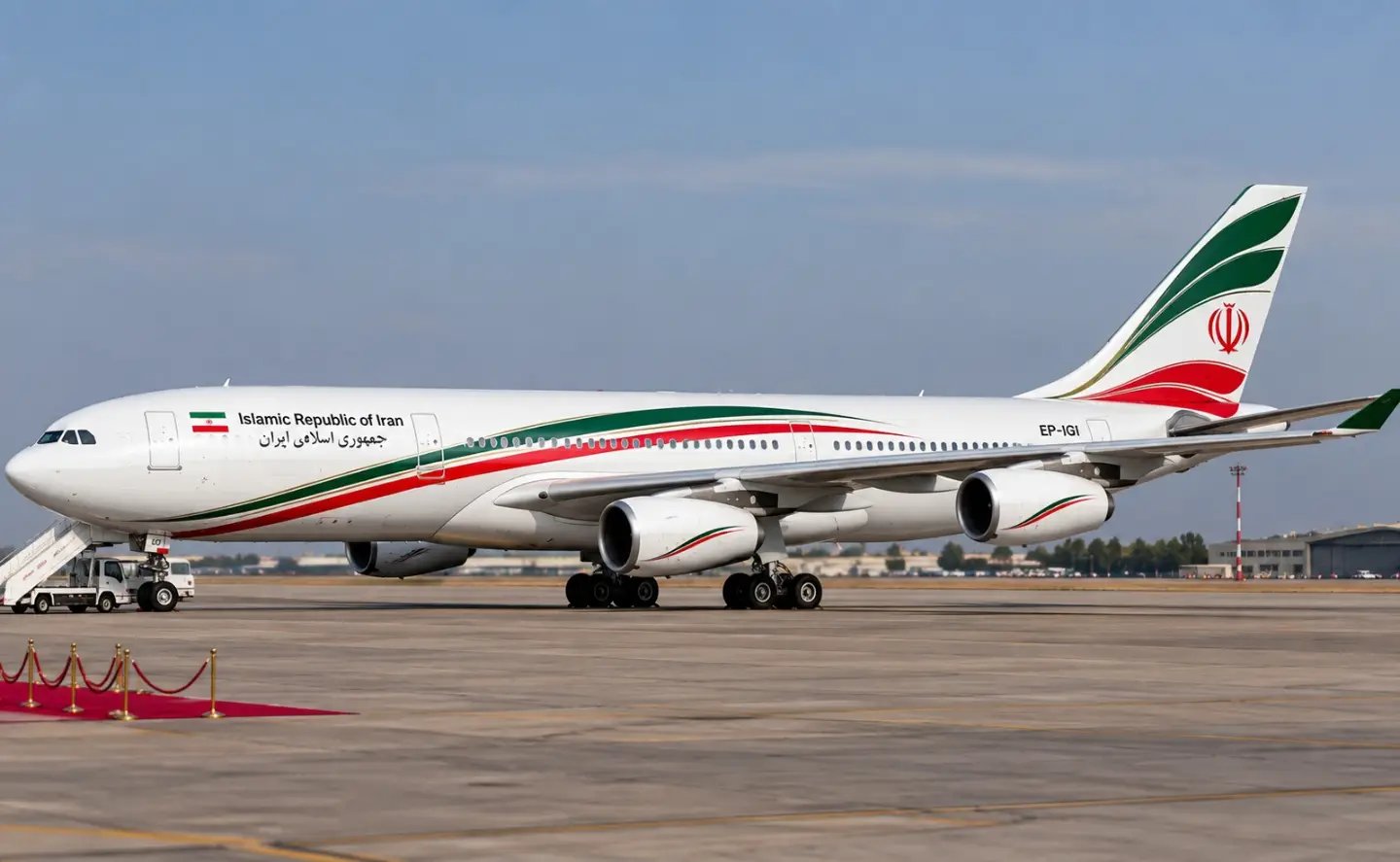 هواپیمای ایرباس a340 دولت